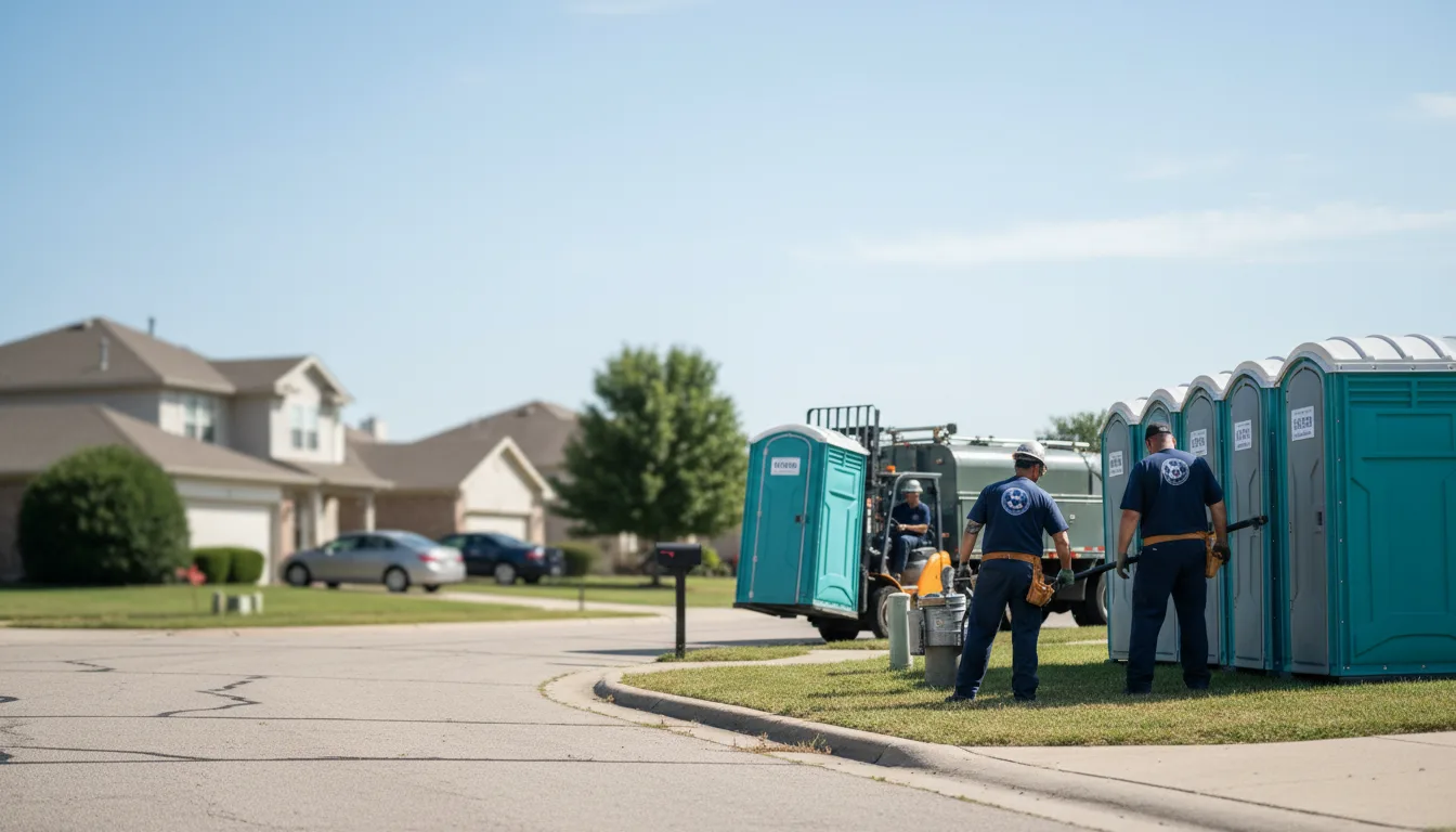 Porta Potty Rental in Ojibwa, WI near me